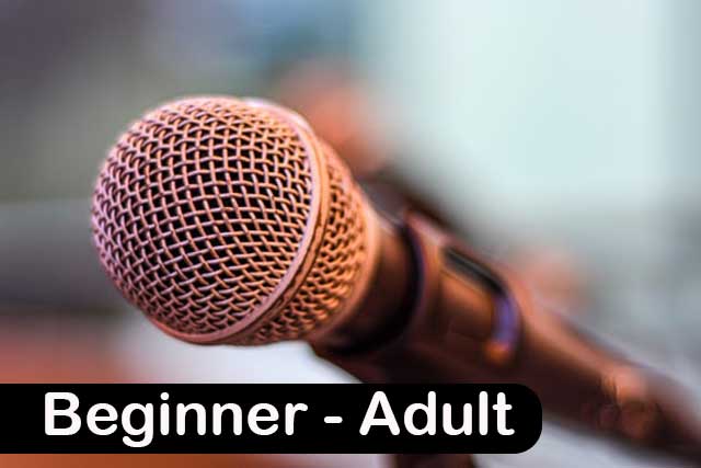 45 minute voice or singing lesson image